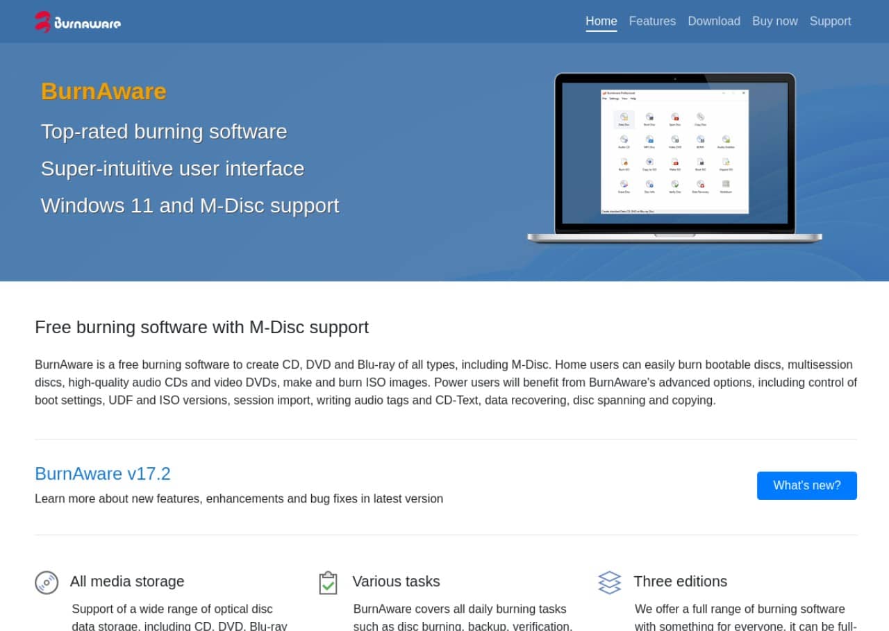 BurnAware : logiciel de gravure le mieux noté