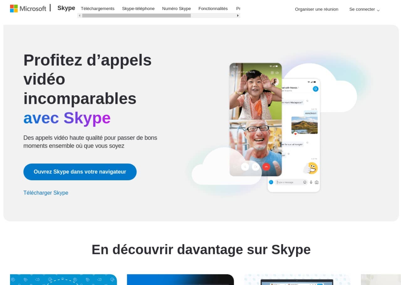 Skype pour ordinateur de bureau