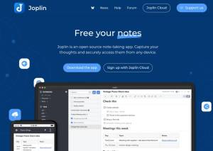 Organisez vos notes et tâches avec Joplin, gratuit et libre