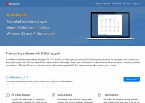 BurnAware : logiciel de gravure le mieux noté